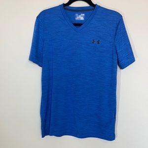 Blue Under Armour Loose Heat Gear T-shirt